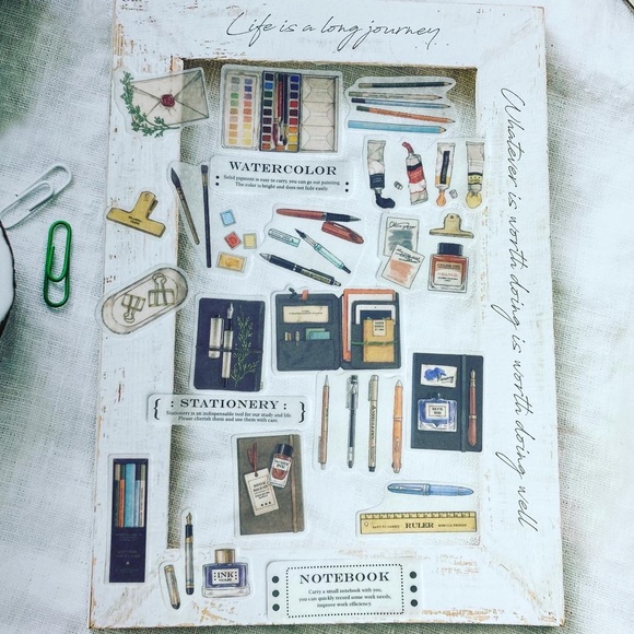 Gadgets, Supplies For Artists, Painting & More, 40 Stickers - Picture 3 of 14